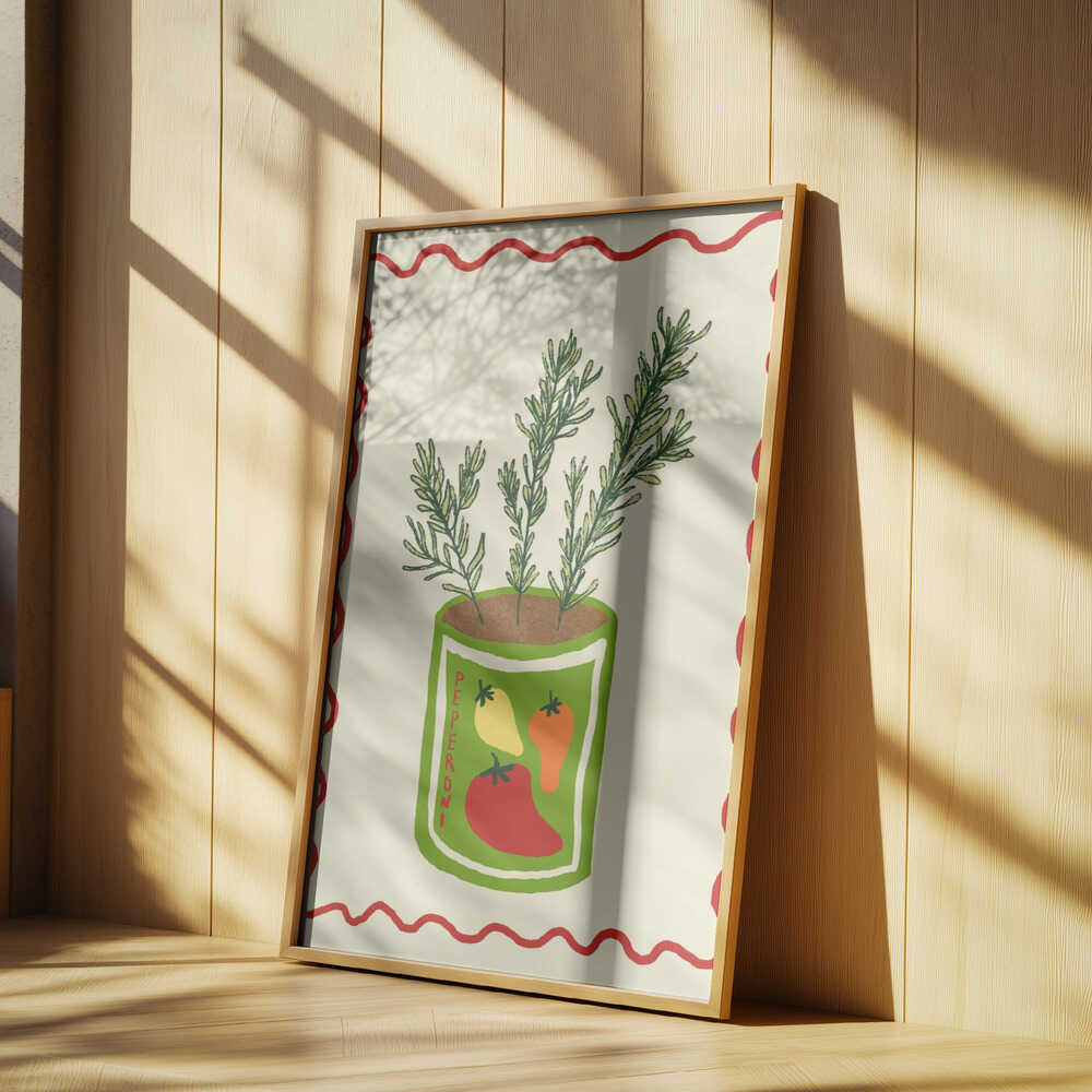Chillies &amp; Rosemary Poster
