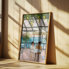 Beneath the Lemon Canopy Poster