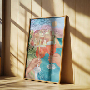 Aperol Sunset Poster