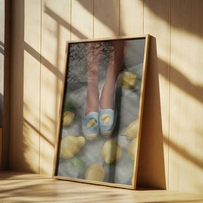 Lemon Steps Poster