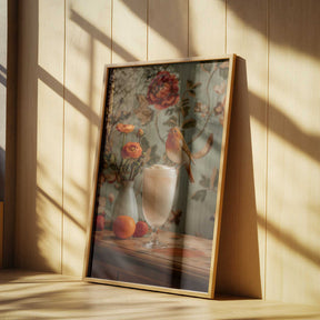 Strawberry Smoothie Serenade Poster