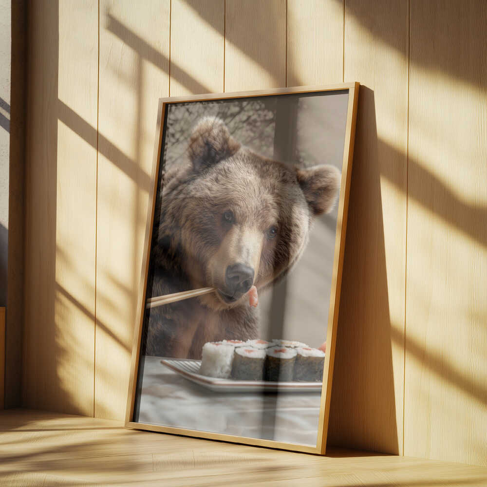 Bear’s Sushi Bite Poster