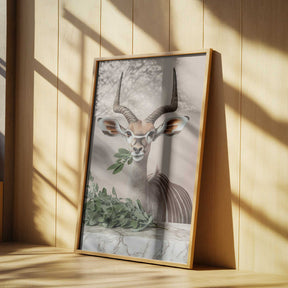 Kudu Herbivore Bliss Poster