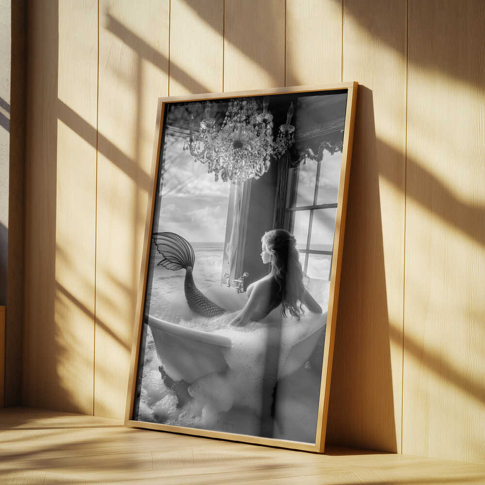 Seafoam Siren Poster