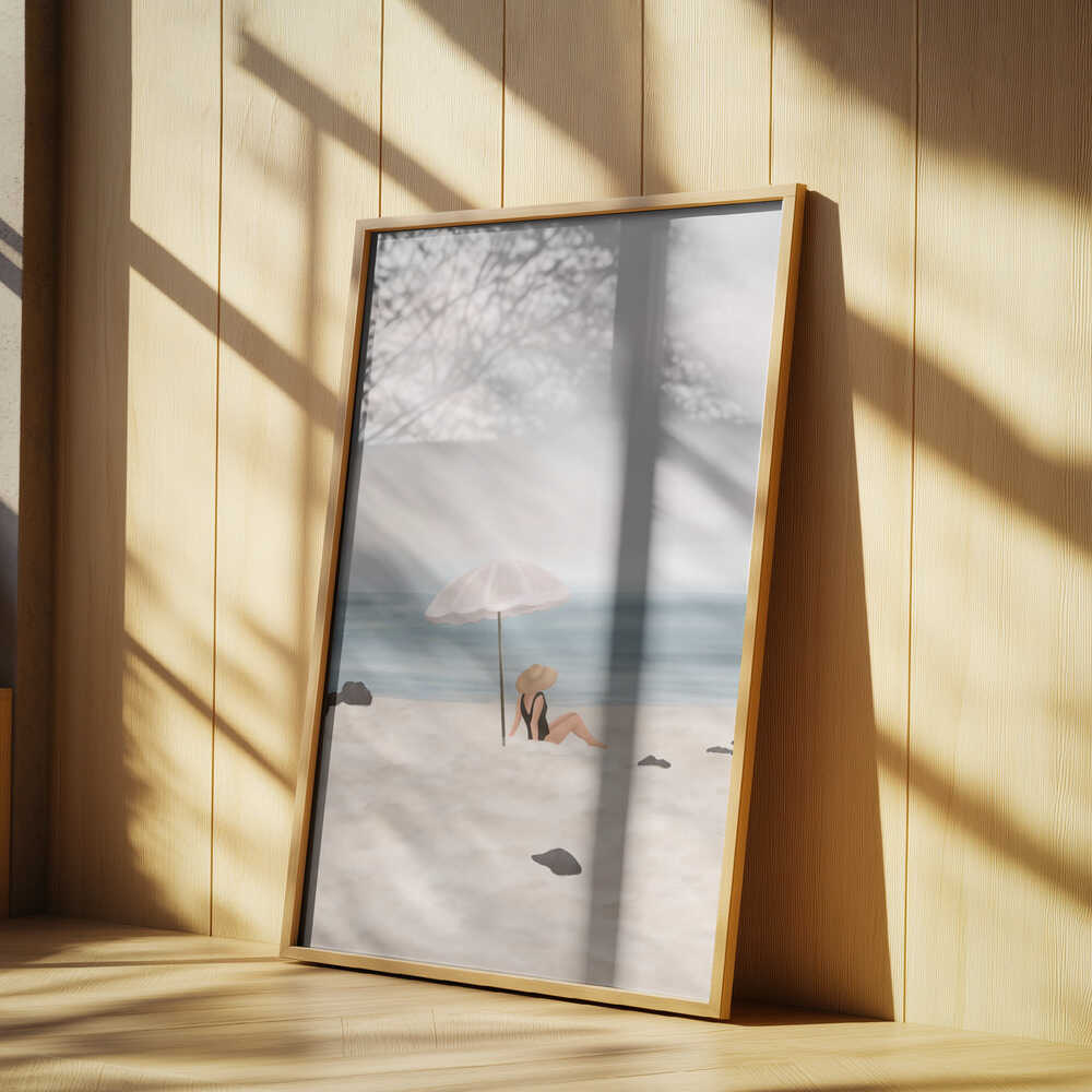 Beach Morning II Poster