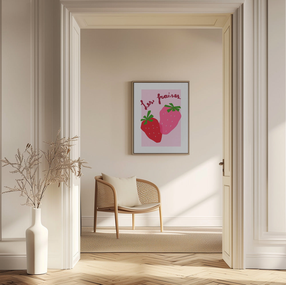 Les Fraises Poster