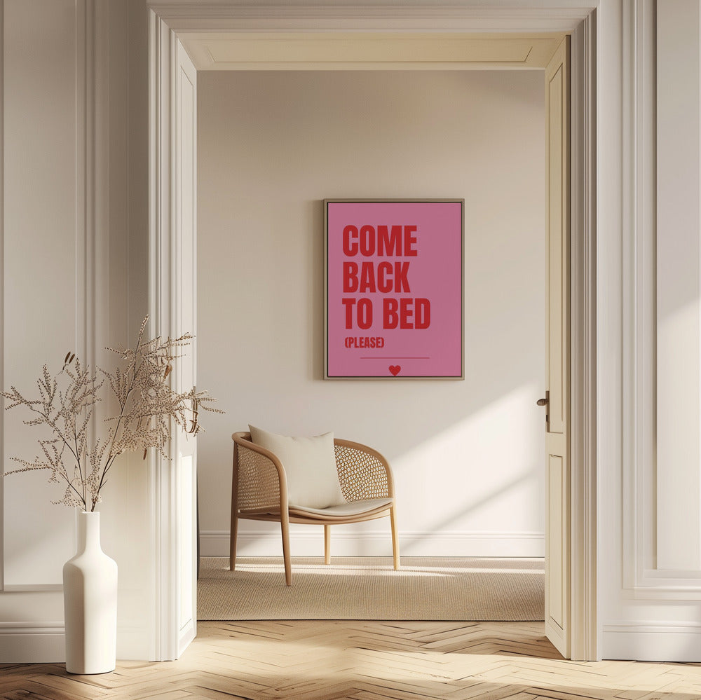 Come Back to Bed Poster