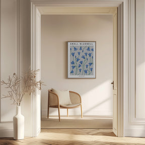 Small Bluebell - National flower of Sweden Poster