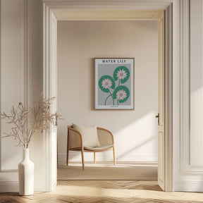 Water Lily - National flower of Iran Poster