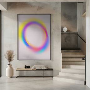 Luminous Spectrum Halo Poster
