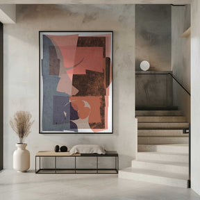 Fragmented Hues Poster