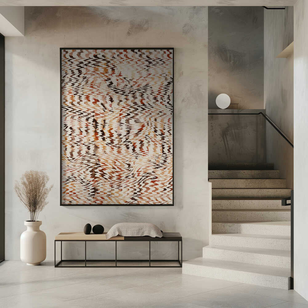 Rippled Tapestry Poster