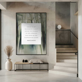 Boundaries Poster