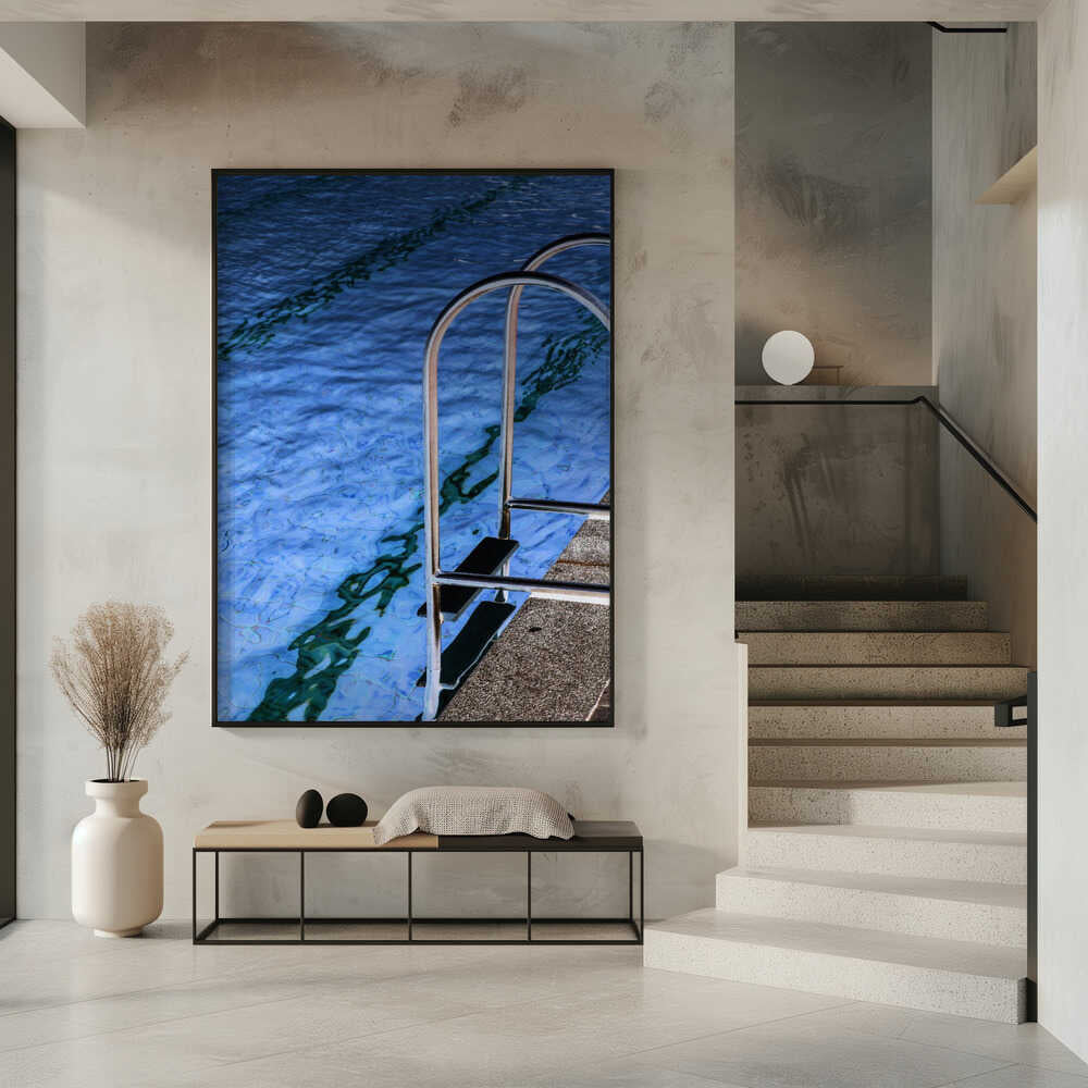 Poolside Reflections Poster