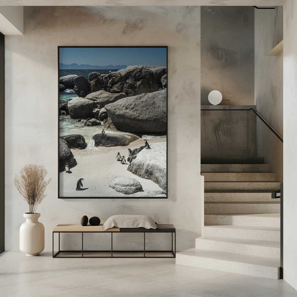 Penguin Cove Serenity Poster