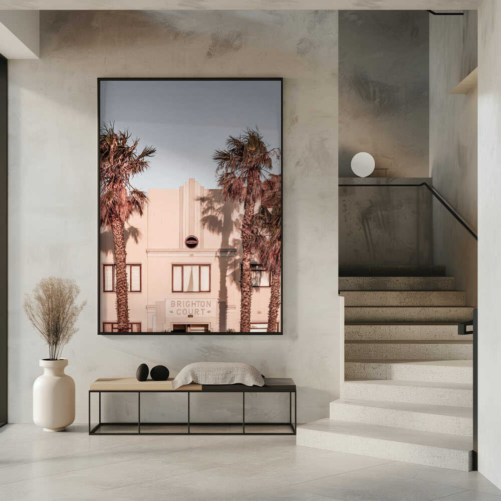 Palm Shadows Poster