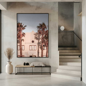 Palm Shadows Poster