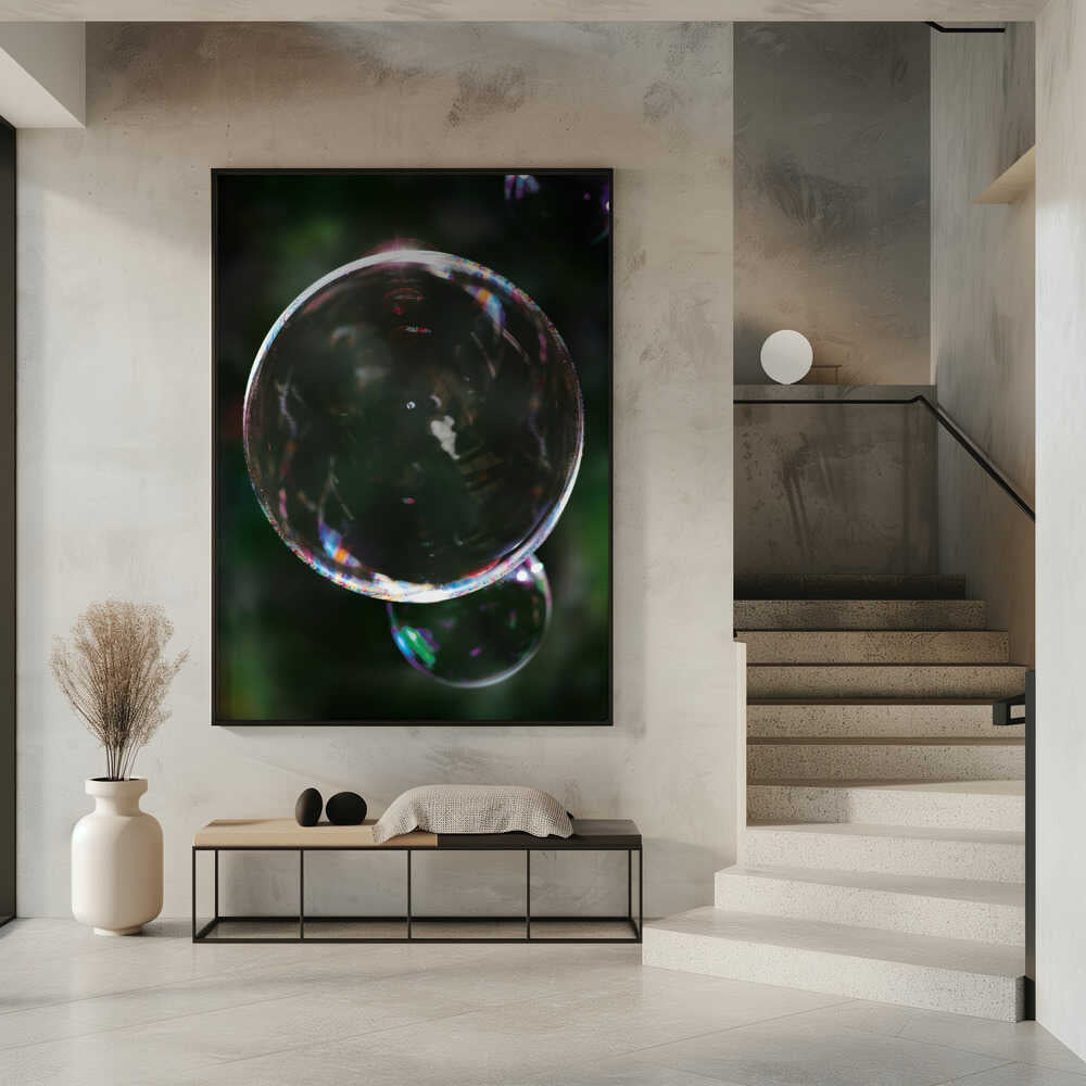 Ethereal Spheres Poster