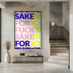 Vivid Repetition Poster