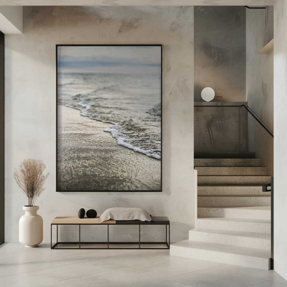 The Tranquil Beauty of the Sea Poster