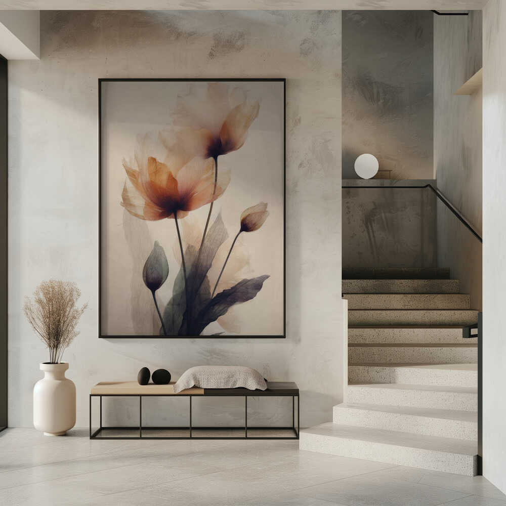 Delicate Bloom Dance Poster