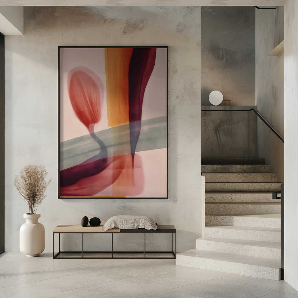 Flowing Hues Poster