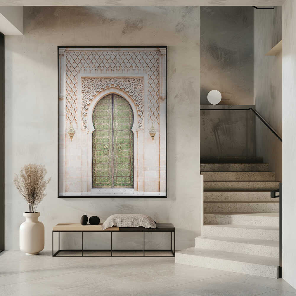 Moroccan Door Poster