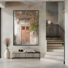 Floral Entry Poster