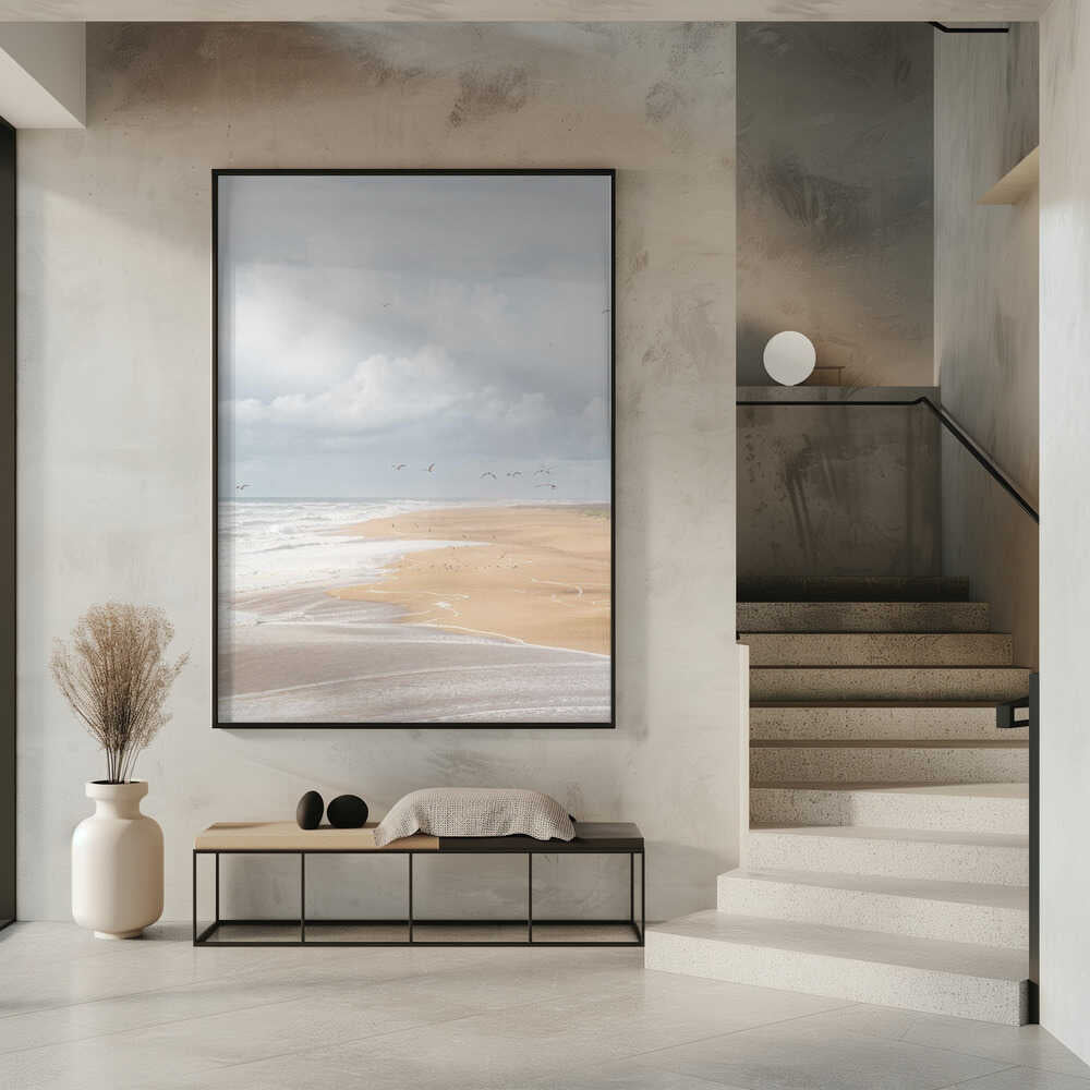Nazaré Beach Poster