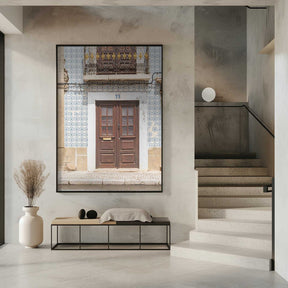 Cascais Architecture Poster