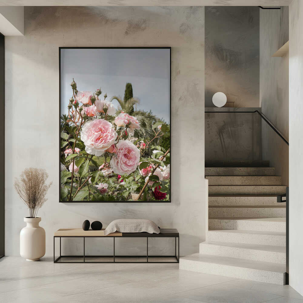 Garden Roses Poster
