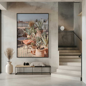 Rooftop in Marrakech Poster