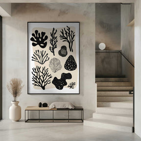 Ocean Shapes Poster