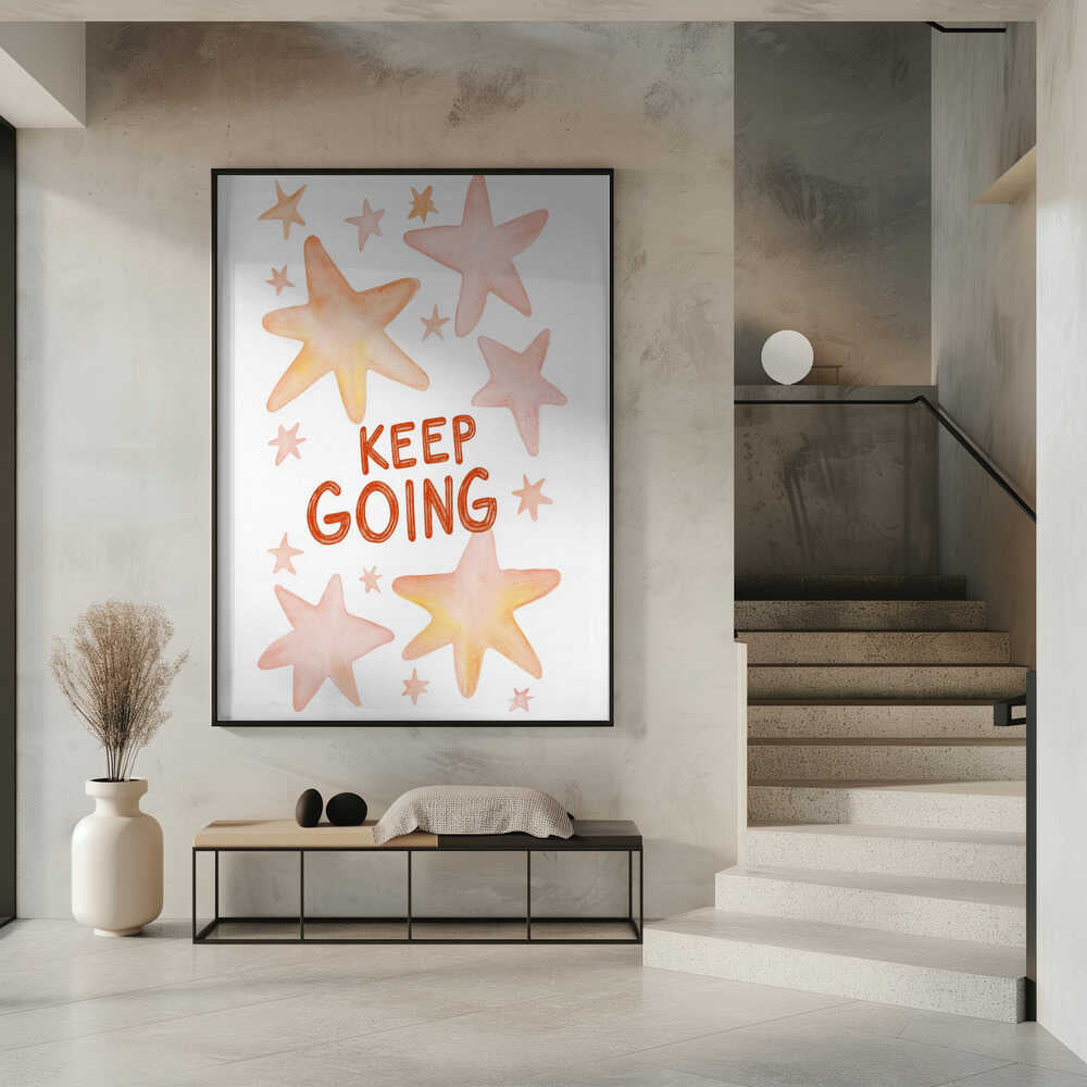 Starry Encouragement Poster