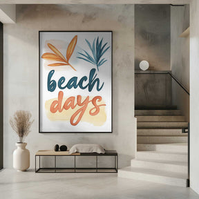 Sandy Serenity Poster