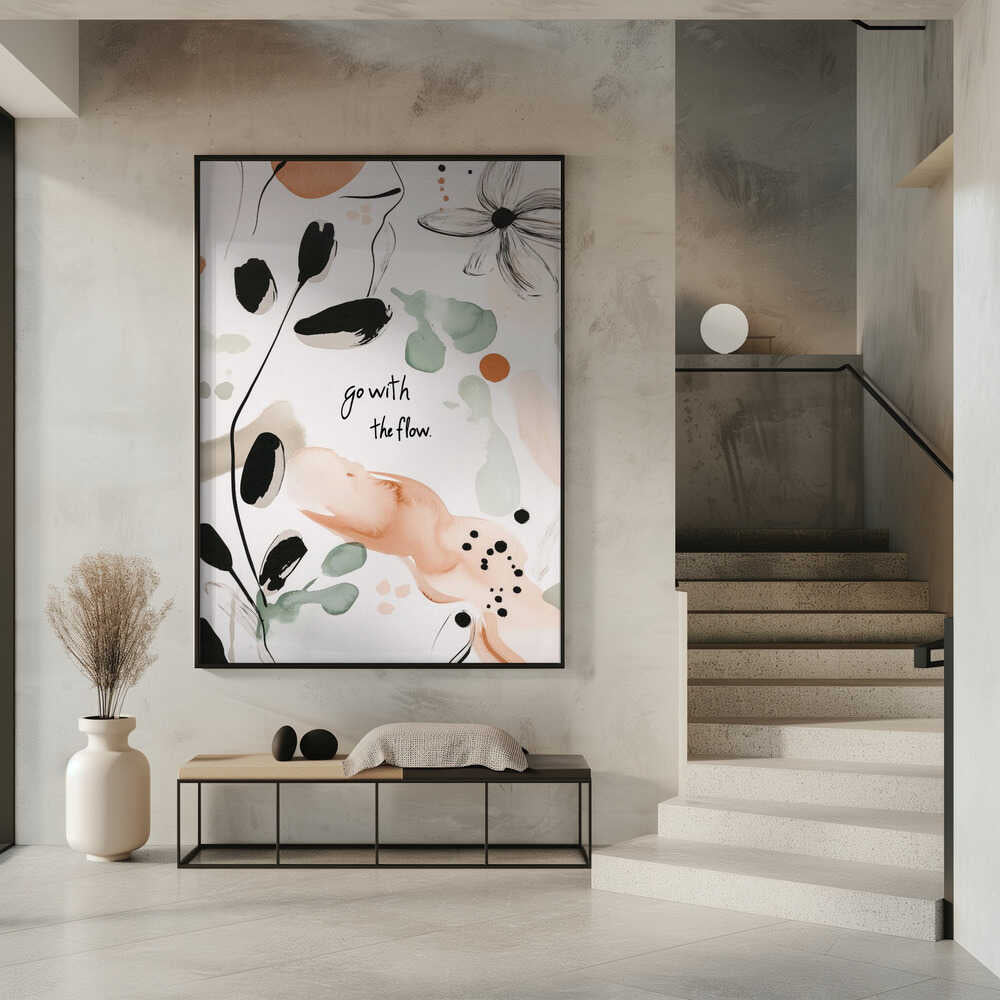 Fluid Harmony Poster