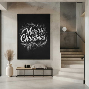 Holiday Chalk Wishes Poster