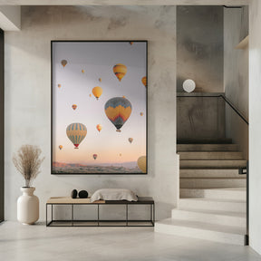 Sunrise In Cappadocia Poster