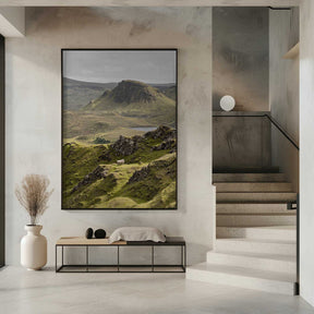 Quiraing Landscape on Scotland's Isle of Skye Poster