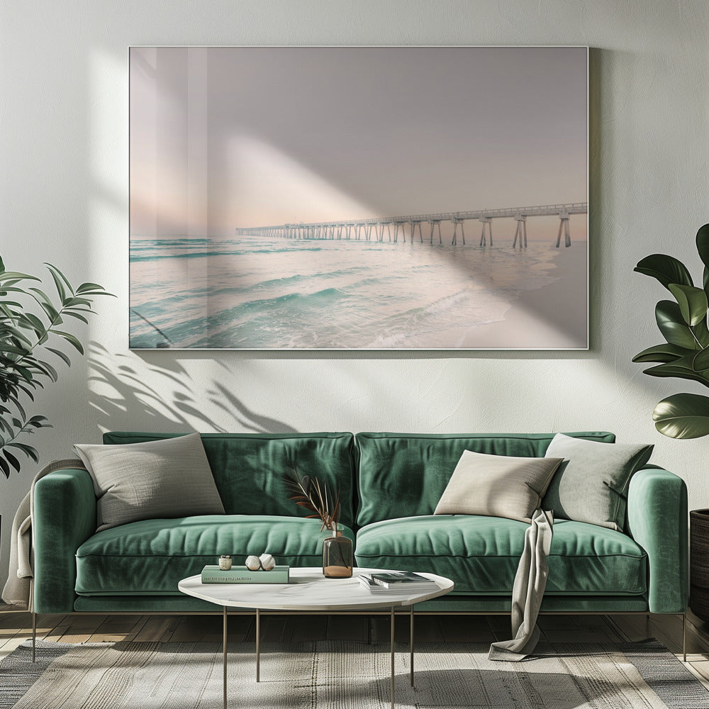 Beach Boardwalk Poster