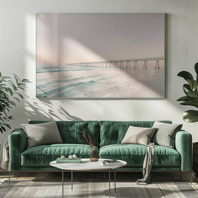 Beach Boardwalk Poster