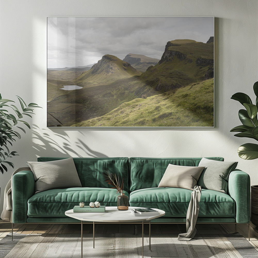 Quiraing, Isle of Skye, Scotland Poster