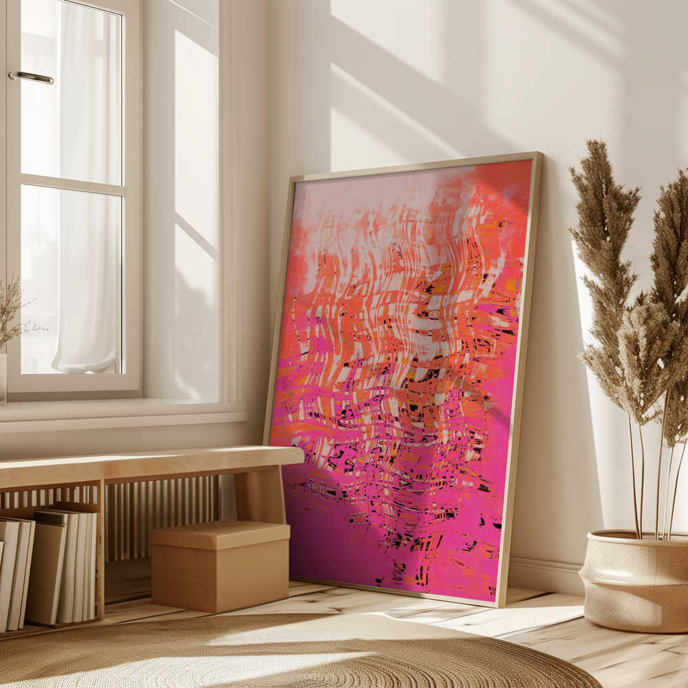 Vibrant Waves Poster
