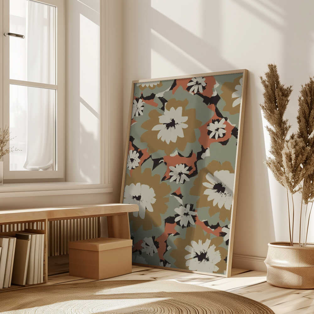 Floral Harmony Poster
