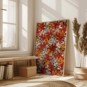 Vibrant Chaos Poster