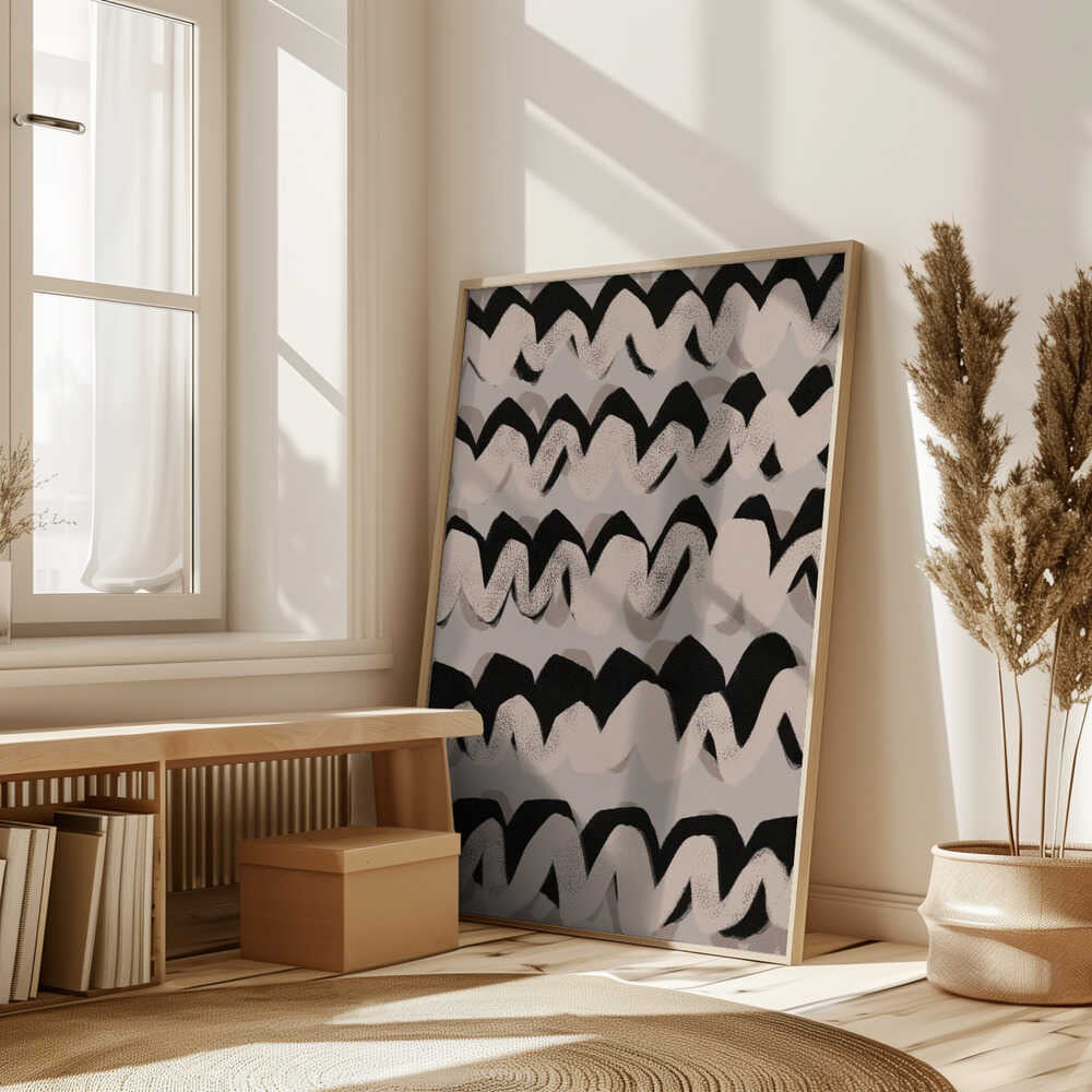 Zigzag Symphony Poster