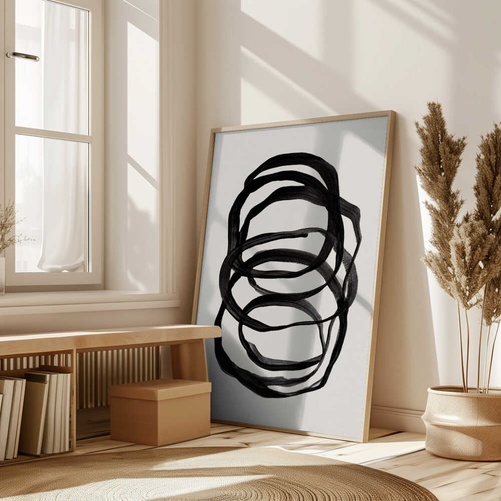 Abstract Lines II Poster
