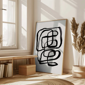 Abstract Lines I Poster