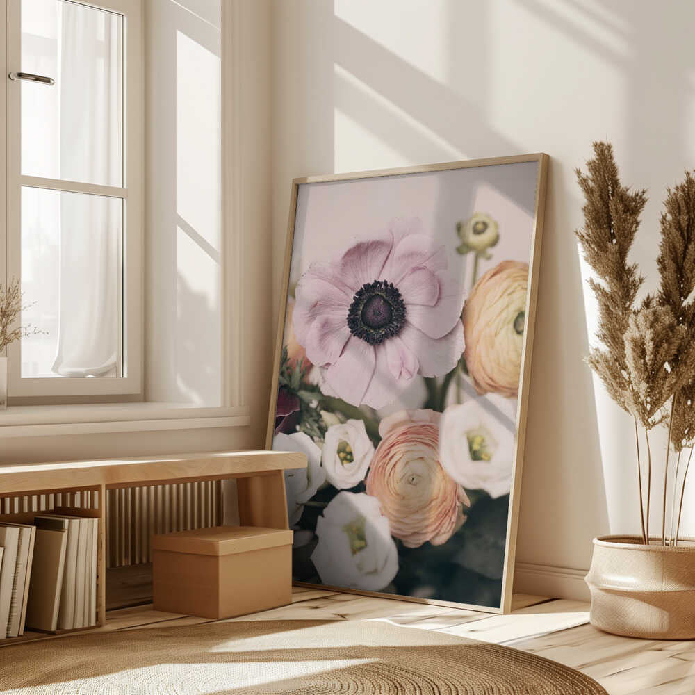 Pastel Bouquet Poster
