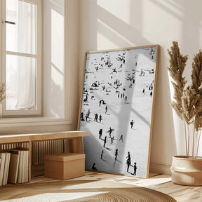 Beach Silhouettes Poster